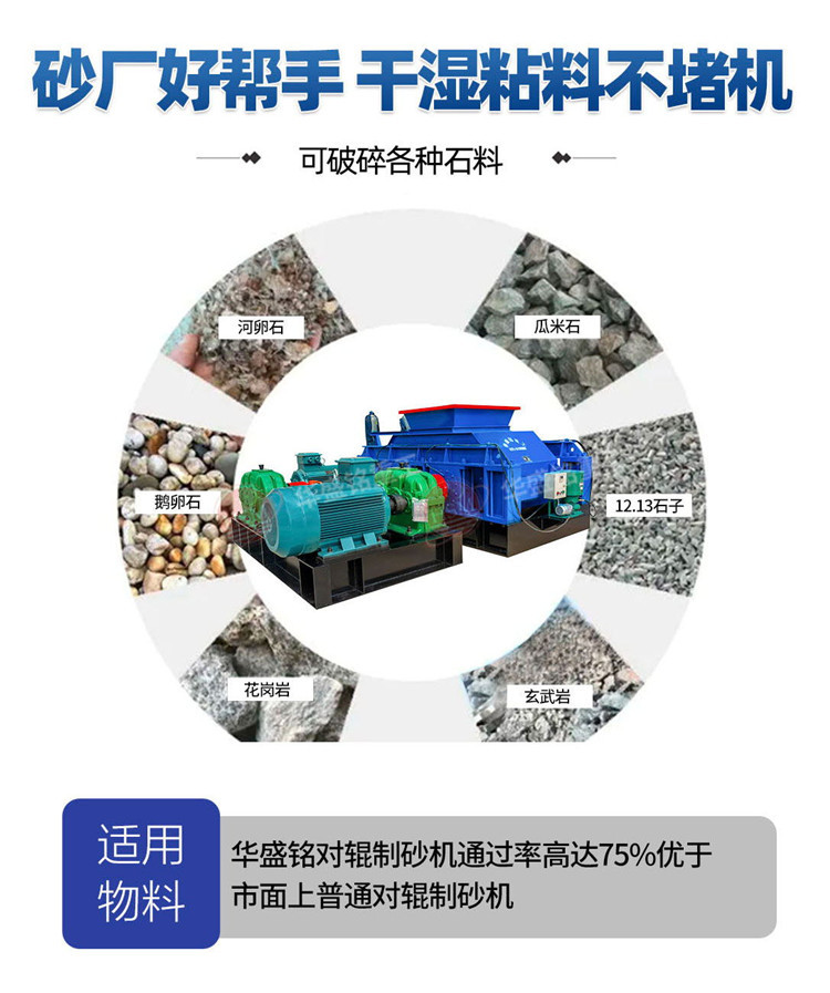 對棍制砂機 對棍制砂機